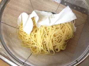 トマトの冷製パスタのレシピ、その6