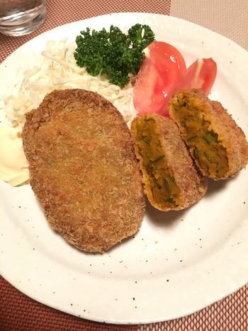 かぼちゃコロッケ