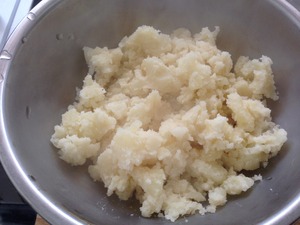 ポテトサラダの調理、その６