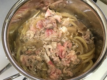 牛丼風チャーハンのレシピ、その5