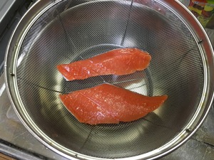 鮭としめじのクリームシチューのレシピ、その2
