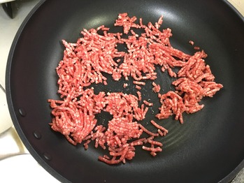 包丁いらずのキーマカレーのレシピ、その1