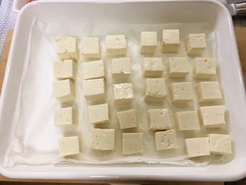 麻婆豆腐のレシピ、その1