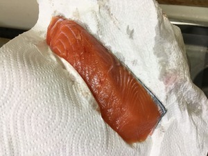 鮭のホイル焼きのレシピ、その3