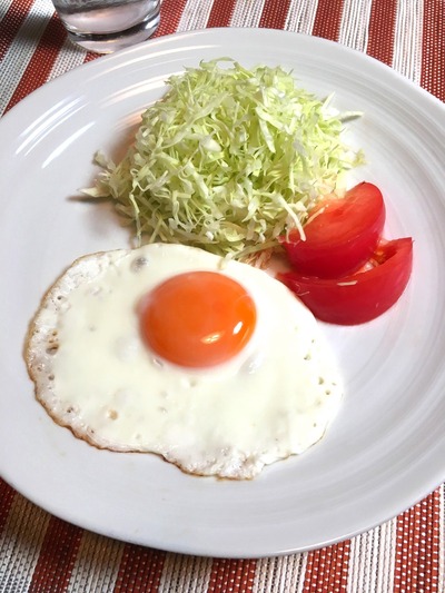 目玉焼きのレシピ