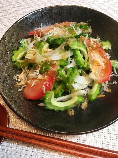 ゴーヤサラダのレシピ