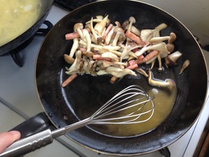 きのこの和風パスタのレシピ、その4