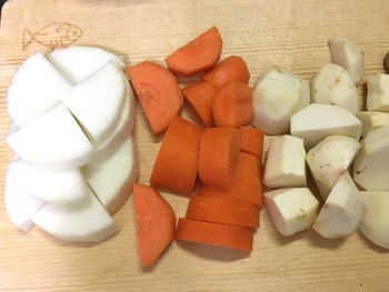 のっぺい汁のレシピ、その4