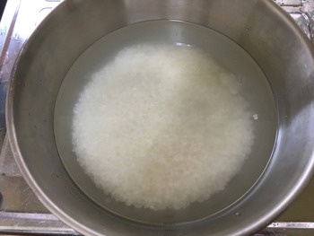 きのこの炊き込みご飯のレシピ、その3