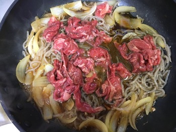 牛すき煮のレシピ、その6