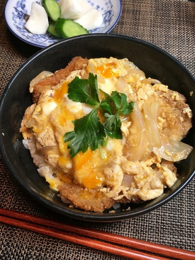 かつ丼のレシピ