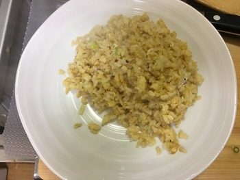 天津飯風、かに玉チャーハンのレシピ、その10