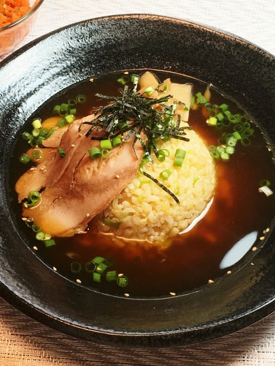中華そば風スープチャーハン