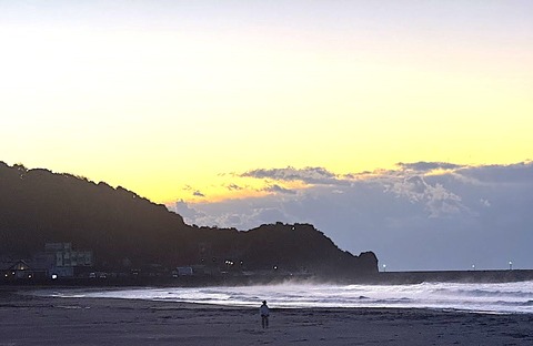海面にモヤ : じいさん晴耕雨読