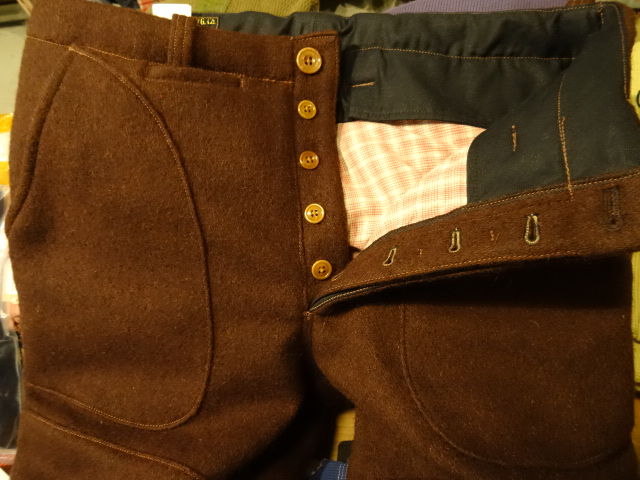 New！ FREEWHEELERS ”Banger” TROUSERS DARK BROWN : OLD 