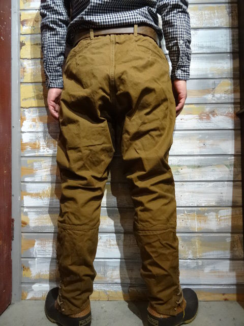 New！FREEWHEELERS ”Hartford” BREECHES YELLOW BROWN : OLD
