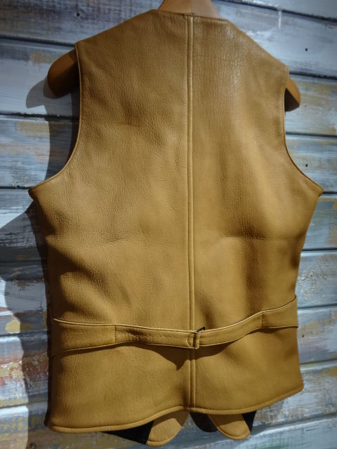 新作 FREEWHEELERS ”DARIUS” VEST DEER SKIN : OLD STAND UP