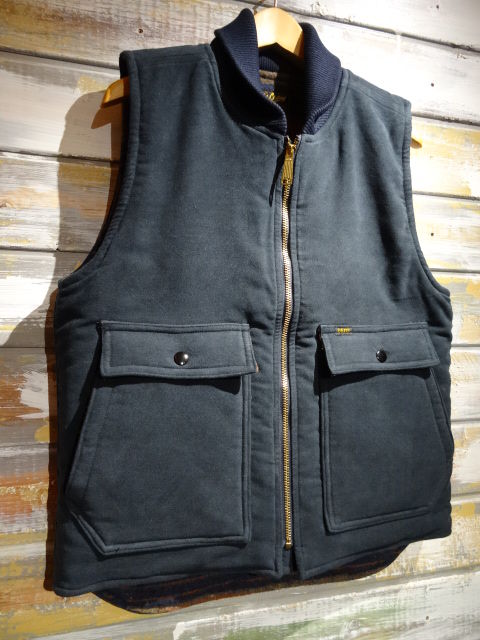 本革日本製 TROPHY CLOTHING - SUEDE STORM VEST New！ TROPHY CLOTHING ”STORM VEST” 3色 : OLD STAND