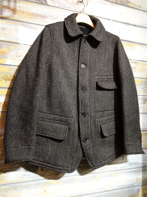 New！ FREEWHEELERS ”Bridgeport” COAT （GRAINED BLACK×BLACK