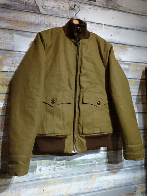 New! FREEWHEELERS NAVY FLYING JACKET TYPE-37J1 RED BEIGE New! FREEWHEELERS NAVY FLYING JACKET TYPE-37J1 RED BEIGE