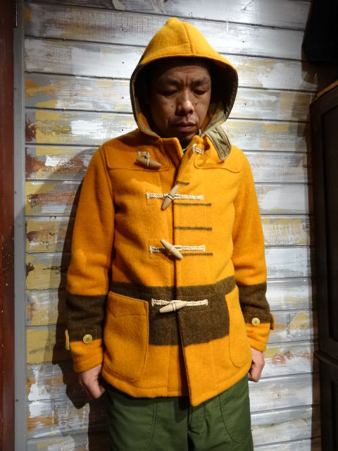 FREEWHEELERS フリーホイーラーズ ASTORIA COATコート PICKUP！ FREEWHEELERS ”ASTORIA COAT” ORANGE×BROWN : OLD