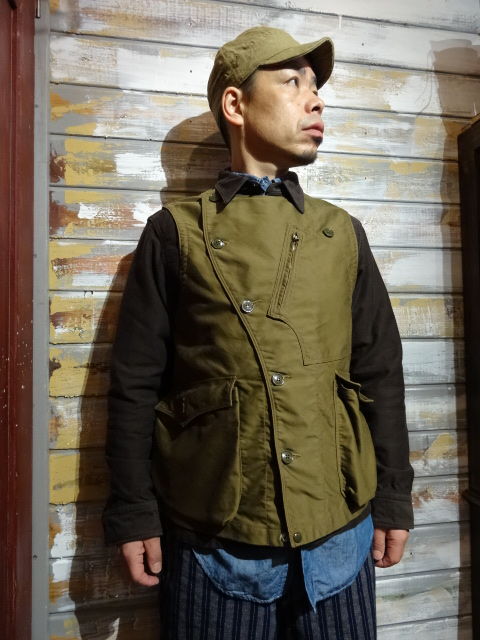 New！ FREEWHEELERS ”1920 U.S.NAVY C.P.O. SHIRTS”（CHARCOAL