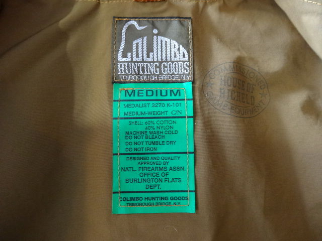 新作 COLIMBO ”BURLINGTON FLATS WIND