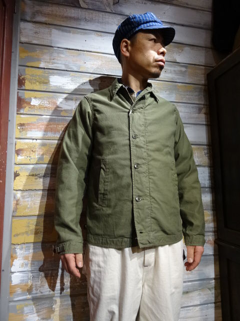 New！FREEWHEELERS ”UTILITY JACKET” 2色 : OLD STAND