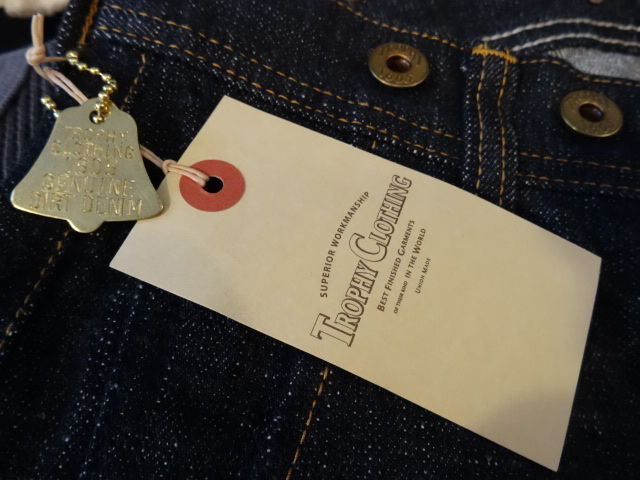 New！ TROPHY CLOTHING 1602 ”SEMI DRESS DENIM TROUSERS” : OLD