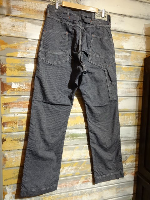 FREEWHEELERS DERRICKMAN インディゴ ピンストライプ FREEWHEELERS DERRICKMAN インディゴ ピンストライプ - メルカリ