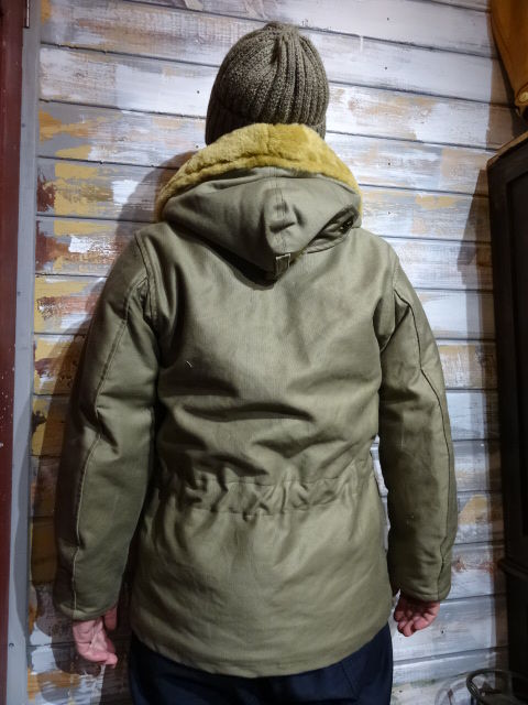 New！ COLIMBO ”MODIFIED B-11” MITHCELL AIRCREW PARKA Light Olive