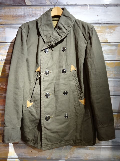 新商品 COLIMBO ”リーファー・コート” パラフィン加工 : OLD 