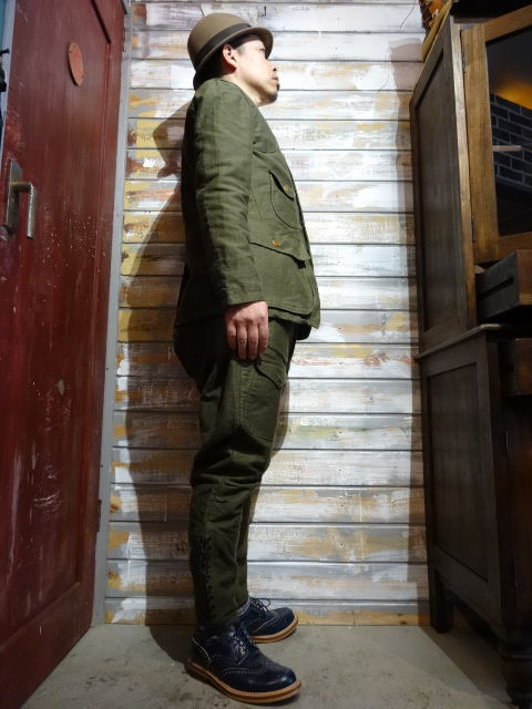 New! FREEWHEELERS ”TRAILBLAZER COAT” (Y-D OLIVE) : OLD New! FREEWHEELERS ”TRAILBLAZER COAT” (Y-D OLIVE) : OLD