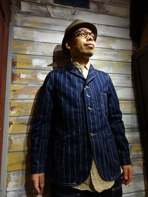 FREEWHEELERS CONDUCTOR JACKET ウォバッシュ New！FREEWHEELERS ”CONDUCTOR JACKET” Double Square Dot