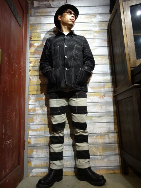 New！ ROAD RUNER KOBE ”PRISONER”Stretch Slim Pants : OLD