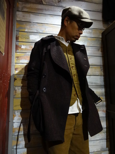 \"LINDBERGH\"FREEWHEELERS リンドバーグ　コート New！ FREEWHEELERS ”Lindbergh” OVERCOAT : OLD STAND UP