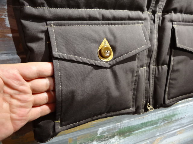 COLIMBO ”CLIMBER'S DOWN VEST” : OLD STAND UP