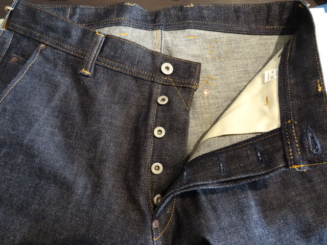 New！ TROPHY CLOTHING ”Early Authentic Denim” 13.5oz DENIM