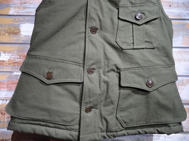 New! FREEWHEELERS ”Air Crew Attached Hood Vest” 2色 New! FREEWHEELERS ”Air Crew Attached Hood Vest” 2色