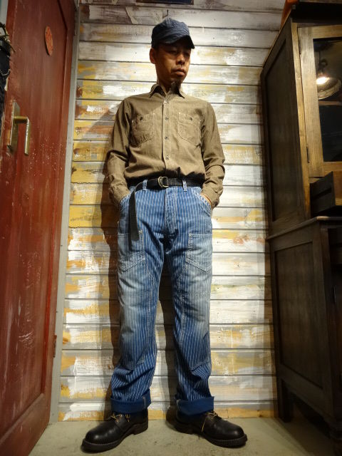 New！ FREEWHEELRS ”DERRICKMAN” DUCK WABASH 「VINTAGE FINISH