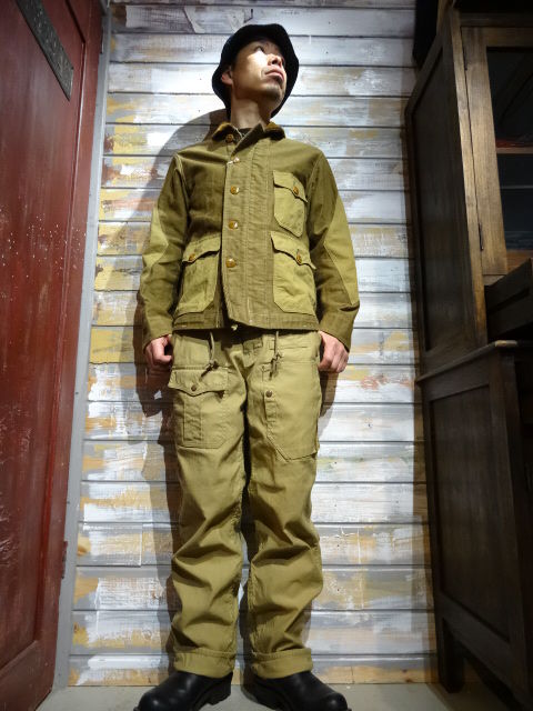 New！ FREEWHEELERS ”AIR CREW TROUSERS” 2色 : OLD