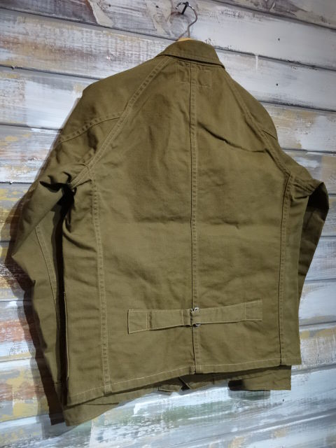 フリーホイーラーズ ワークジャケット「 MASON 」ダークベージュ 40 New！ FREEWHEELERS ”MASON” WORK JACKET （DARK BEIGE