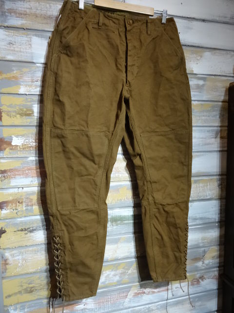 New！FREEWHEELERS ”Hartford” BREECHES YELLOW BROWN : OLD