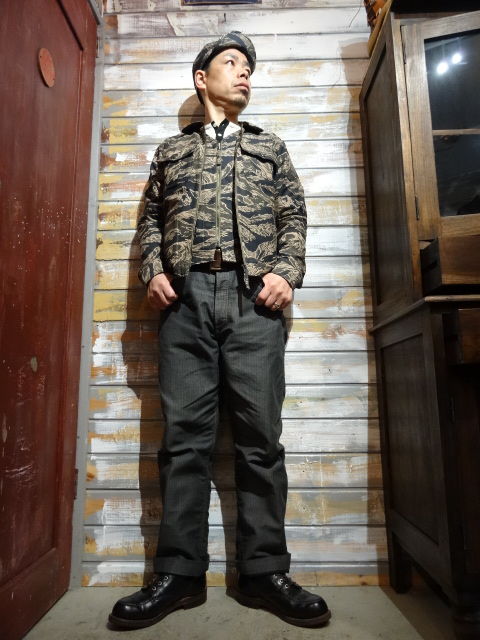 New！TROPHY CLOTHING ”Tigerstripe Fatigue Jacket” TIGER