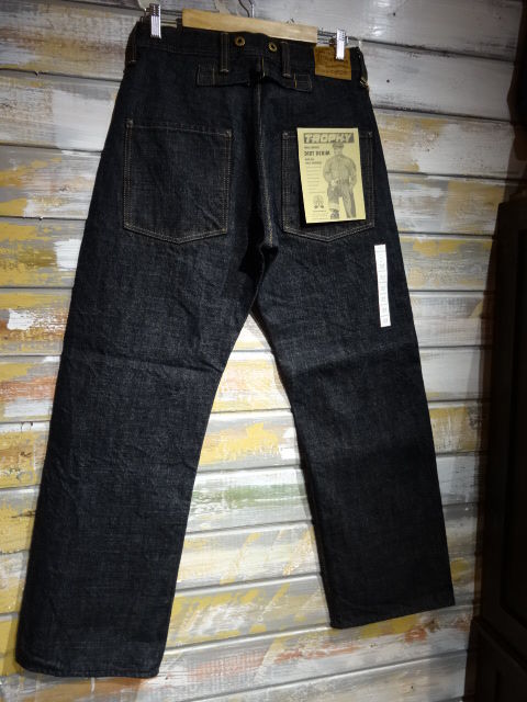 New！ TROPHY CLOTHING 1602 ”SEMI DRESS DENIM TROUSERS” : OLD