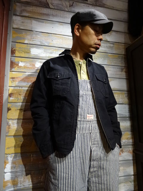 フリーホイーラーズ スピードデーモン 【36】コットンダック ドライフィニッシュ ディープネイビー FREEWHEELERS \u0026 CO. [\"SPEED DEMON\" SUPERIOR LEATHER TOGS