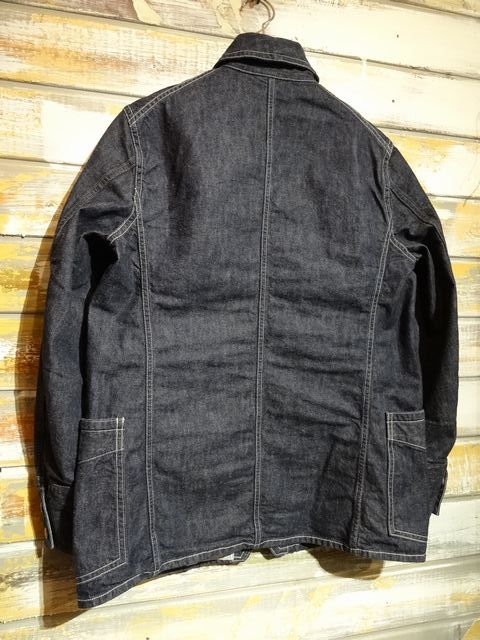 New！ FREEWHEELERS ”GOLDEN SPIKE” WORK COAT （11oz INDIGO DENIM