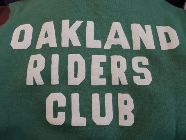 New！FREEWHEELERS ”OAKLAND RIDERS CLUB” ZIP SWEAT : OLD
