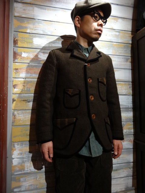 新作 FREEWHEELERS 「Steinbeck」 サック・コート 新作 FREEWHEELERS 「Steinbeck」 サック・コート