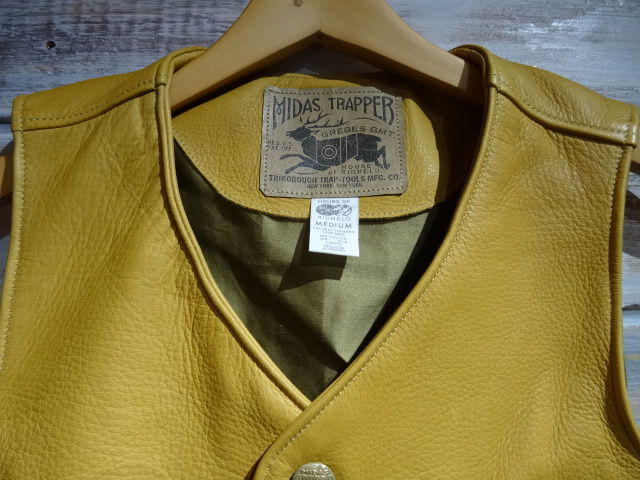 New！COLIMBO ”Eldridge Vest” DEER SKIN : OLD STAND UP 